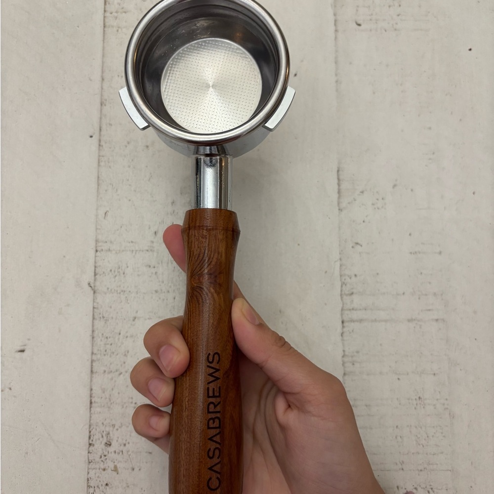 Casabrews Wooden Handle Portafilter